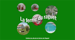 Desktop Screenshot of lafermeduraguet.fr