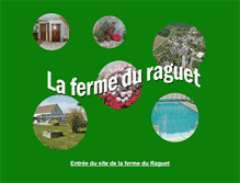 Tablet Screenshot of lafermeduraguet.fr